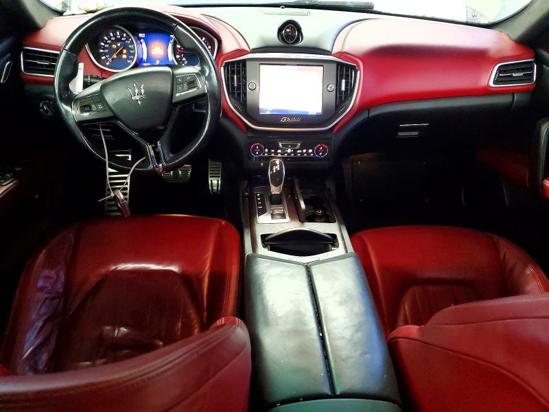 2014 Maserati Ghibli VIN ZAM57RTA3E1097878 COPART salvage auction — ROOF, IL - CERTIFICATE OF TITLE, sold $275 on 2026-07-27 (photo 8)