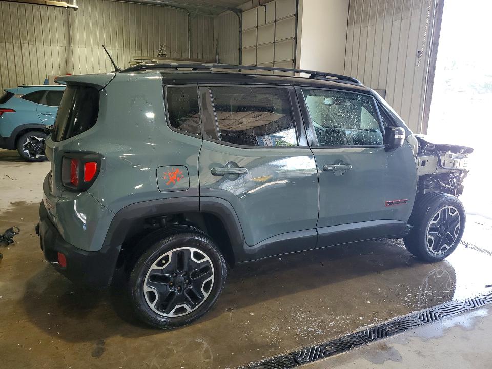 2017 Jeep Renegade VIN ZACCJBCB9HPE45717 COPART salvage auction — FRONT END, Pa - Certificate Of Salvage, sold $2,700 on 2026-08-13 (photo 3)