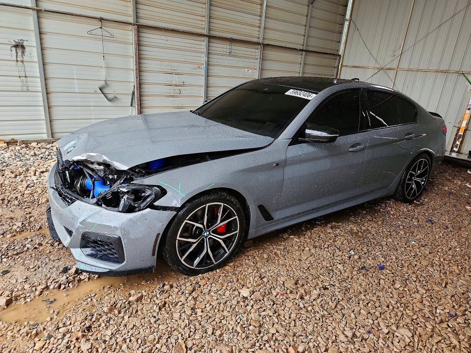 2021 BMW M5 VIN WBA13BK04MCH00208 — COPART salvage auction photo