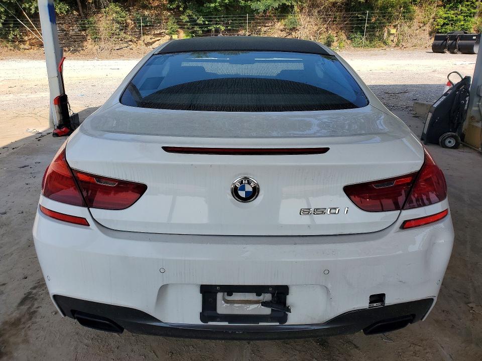 2012 BMW 6er VIN WBALX3C52CDV77530 COPART salvage auction — MECHANICAL, Ga - Certificate Of Title, sold $3,200 on 2026-07-28 (photo 6)