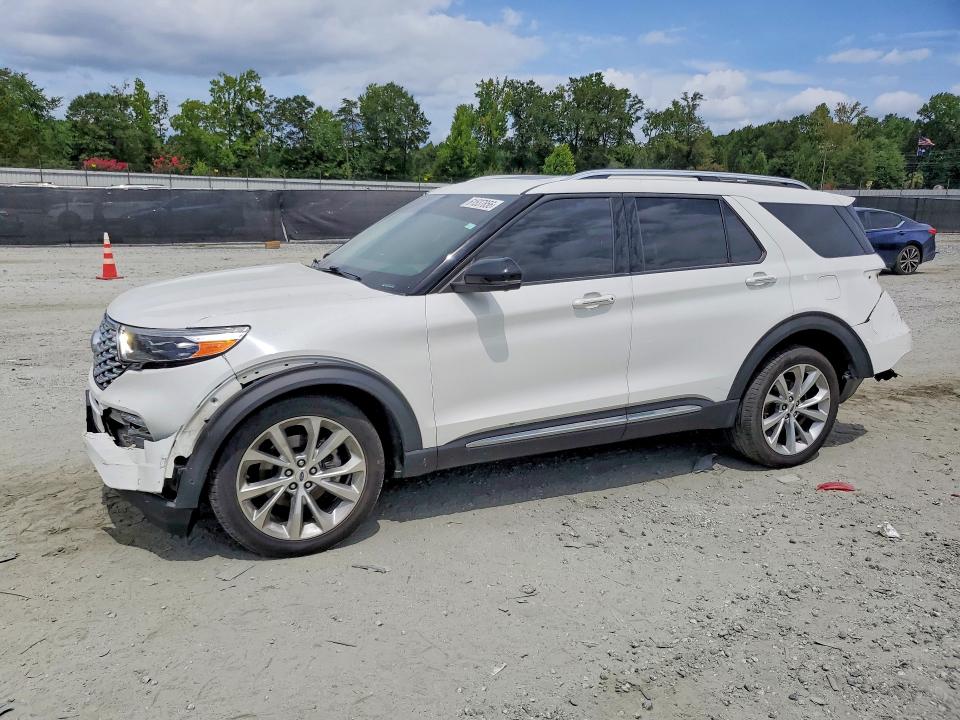 2021 Ford Explorer VIN 1FM5K8HC3MGC07410 — COPART salvage auction photo