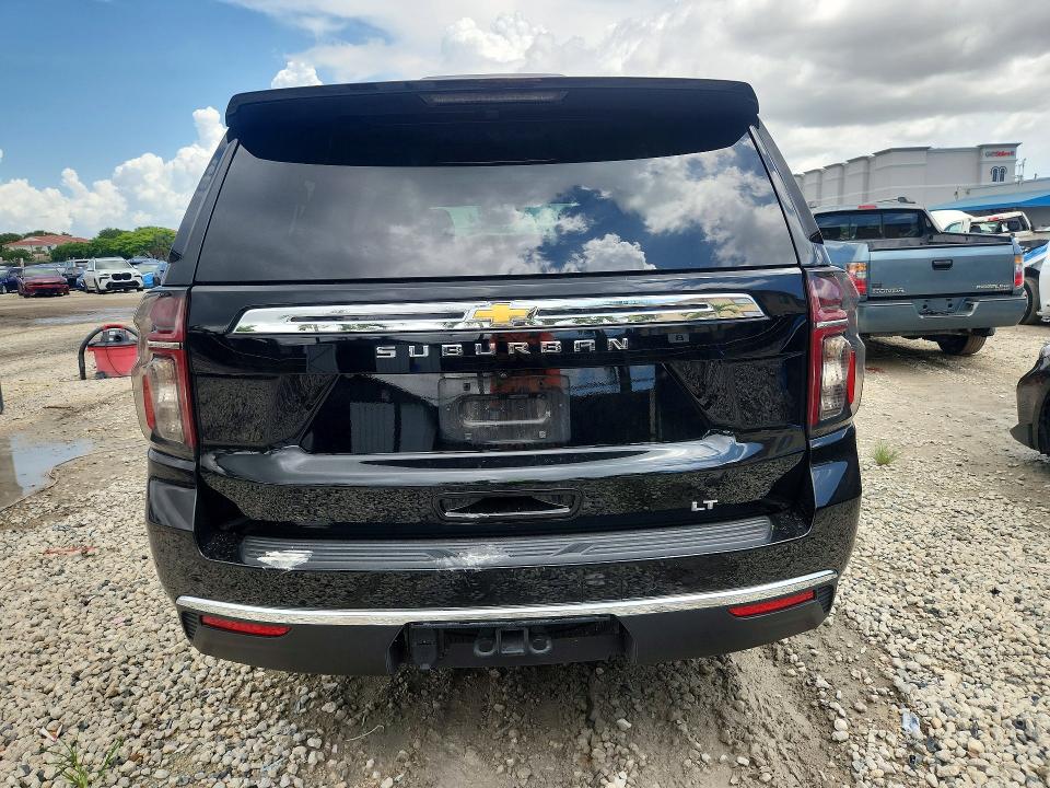 2023 Chevrolet Suburban VIN 1GNSCCKD7PR244680 COPART salvage auction — WATER/FLOOD, Fl - Cert Of Title-Slvg Rebld Flood, sold $13,300 on 2026-08-28 (photo 6)