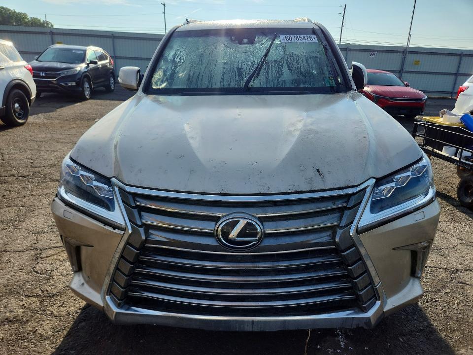 2016 Lexus Lx 570 VIN JTJHY7AX7G4199693 COPART salvage auction — BURN, PA - CERTIFICATE OF SALVAGE, sold $5,200 on 2026-07-17 (photo 5)