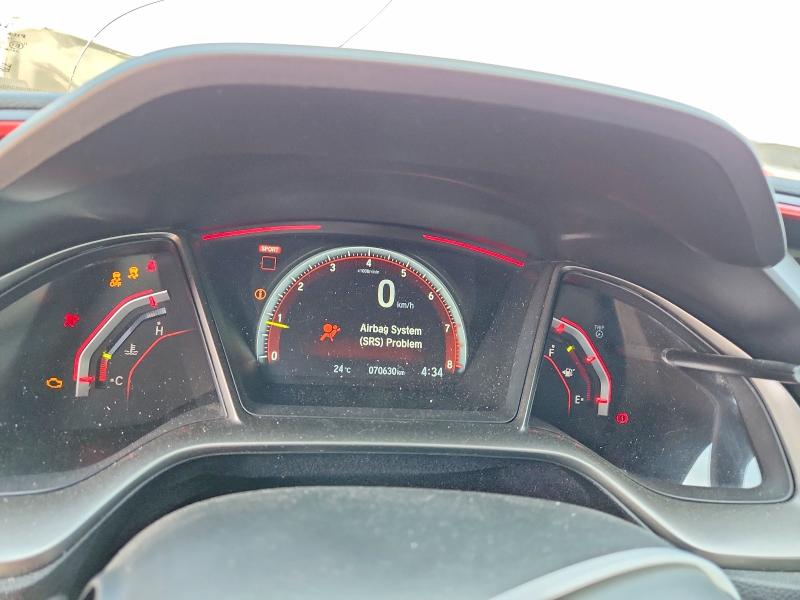 2018 Honda Civic VIN SHHFK8G31JU300683 COPART salvage auction — FRONT END, ON - PERMIT NO BRAND - UNFIT, sold $12,400 on 2026-07-28 (photo 9)