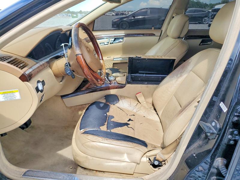 2011 Mercedes-benz S class VIN WDDNG7BB8BA387926 COPART salvage auction — FRONT END, FL - CERTIFICATE OF TITLE, sold $500 on 2026-07-28 (photo 7)