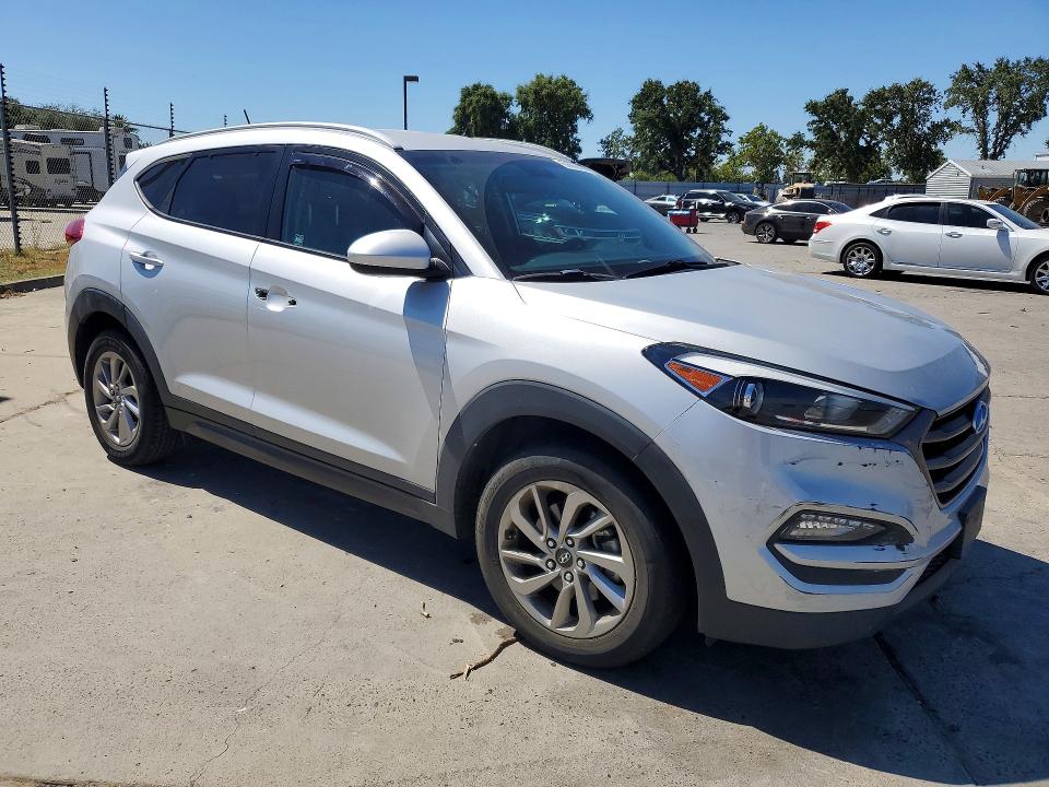 2016 Hyundai Tucson VIN KM8J33A48GU130864 COPART salvage auction — FRONT END, CA - SALVAGE CERTIFICATE, sold $1,500 on 2026-07-27 (photo 4)