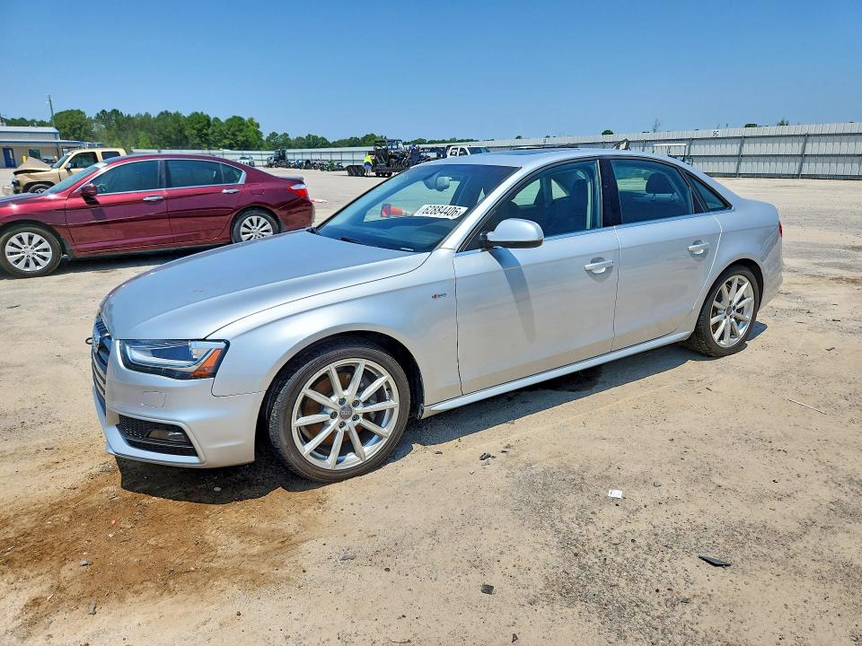 2014 Audi A4 VIN WAUFFAFL3EN014319 COPART salvage auction — WATER/FLOOD, Sc - Cert Of Title-Salvage Water, sold $500 on 2026-08-19 (photo 1)