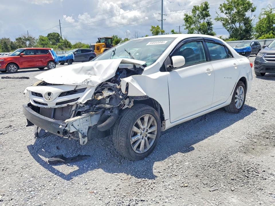2011 Toyota Corolla VIN JTDBU4EE4B9144366 COPART salvage auction — FRONT END, FL - CERTIFICATE OF TITLE, sold $575 on 2026-07-10 (photo 1)