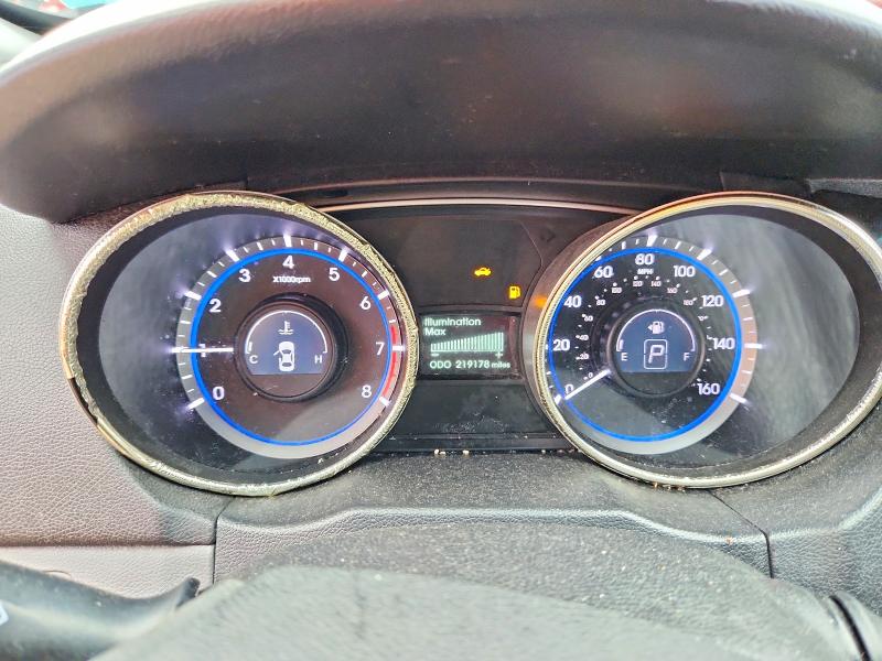 2013 Hyundai Sonata VIN 5NPEC4AC5DH638086 COPART salvage auction — FRONT END, Md - Cert Of Salvage > 75% Damage, sold $325 on 2026-07-17 (photo 9)