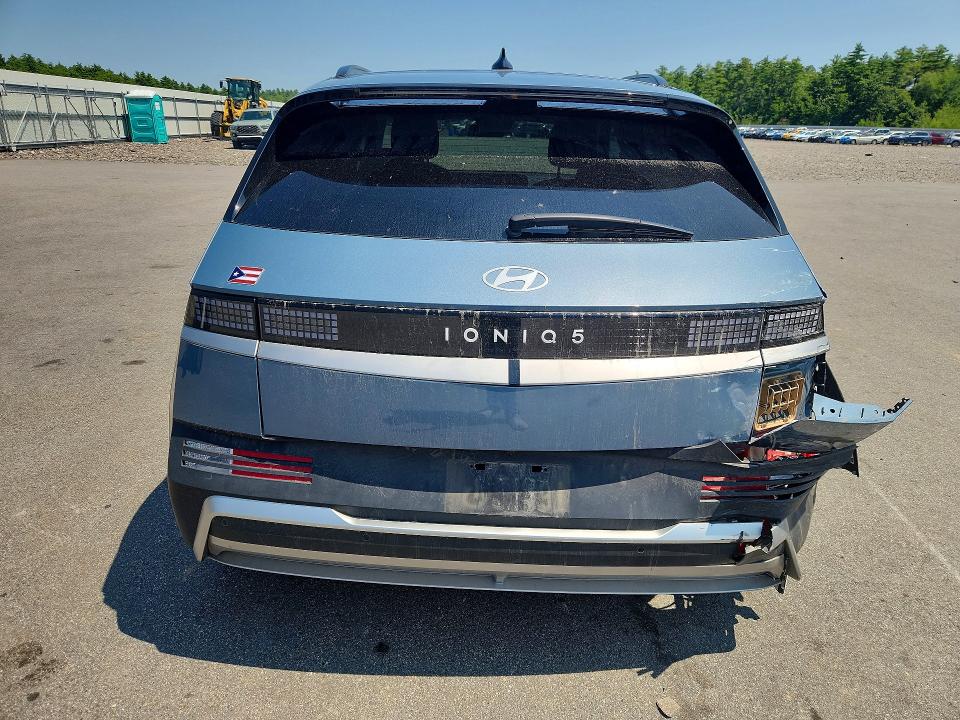 2025 Hyundai Ioniq VIN 7YAKNDDC5SY037208 COPART salvage auction — REAR END, Me - Cert Of Title-Salvage Collisio, sold $17,600 on 2026-08-21 (photo 6)