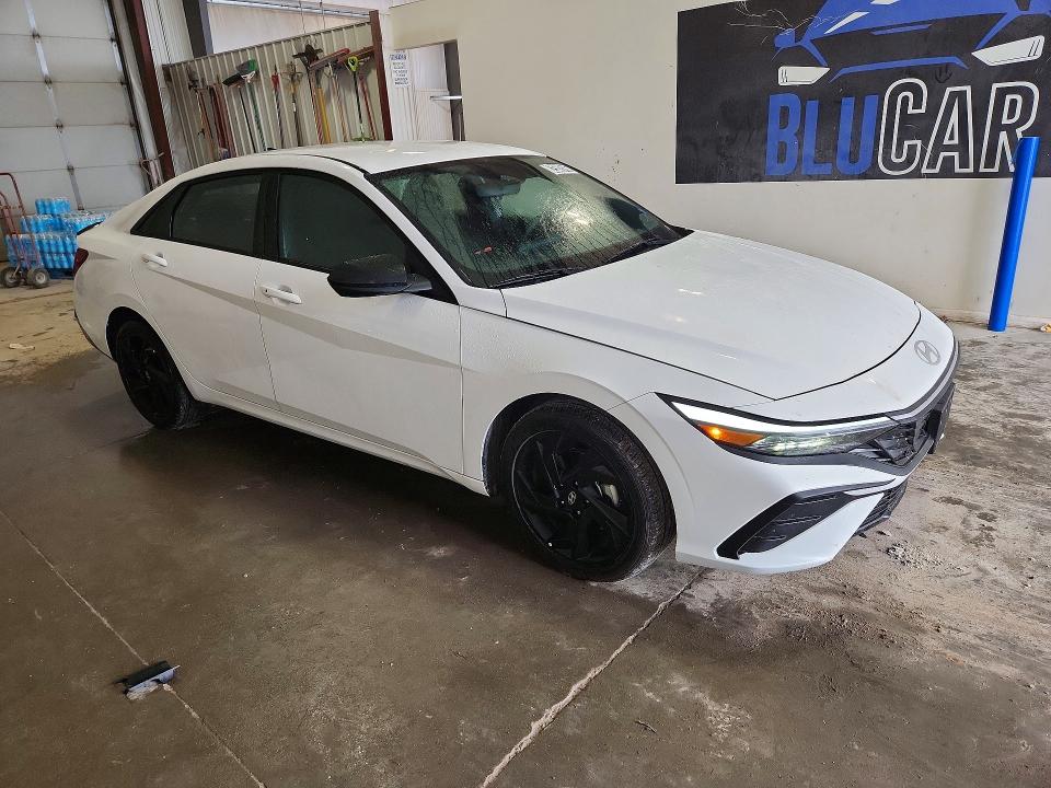2026 Hyundai Elantra VIN KMHLM4DG6TU236662 COPART salvage auction — FRONT END, Tx - Certificate Of Title (P), sold $1,100 on 2026-07-27 (photo 4)