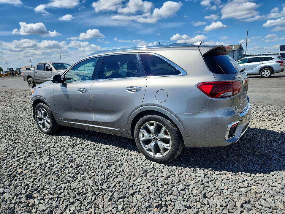 2019 Kia Sorento VIN 5XYPKDA55KG551497 COPART salvage auction — FRONT END, Wa - Bill Of Sale, sold $3,300 on 2026-07-08 (photo 2)
