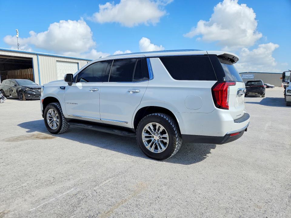 2021 Gmc Yukon VIN 1GKS1BKT0MR425247 COPART salvage auction — WATER/FLOOD, Tx - Cert Of Title-Reblt Slvg Flood, sold $16,400 on 2026-07-10 (photo 2)