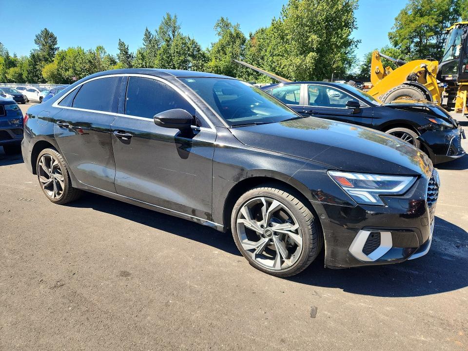 2022 Audi A3 VIN WAUHUDGYXNA059792 COPART salvage auction — MINOR DENT/SCRATCHES, Or - Cert Of Title-Reconstructed, sold $7,700 on 2026-07-25 (photo 4)
