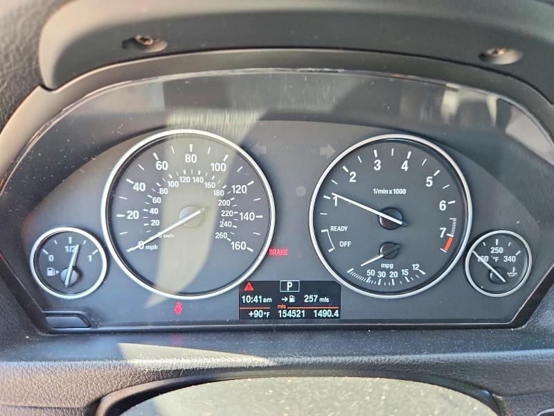 2013 BMW 3er VIN WBA3B3G54DNR79716 COPART salvage auction — FRONT END, Co - Public - Salvage Title, sold $1,900 on 2026-08-10 (photo 9)