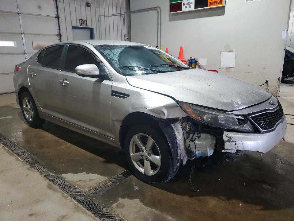 2015 Kia Optima VIN 5XXGM4A72FG454876 COPART salvage auction — FRONT END, PA - CERTIFICATE OF SALVAGE, sold $125 on 2026-07-30 (photo 4)
