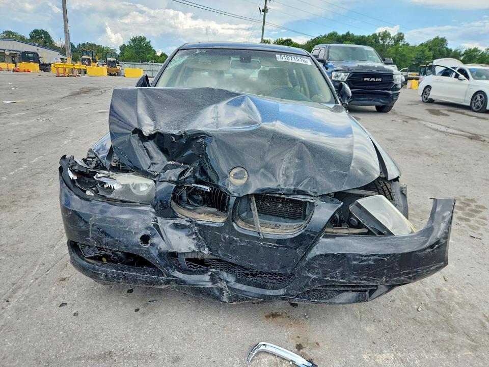2009 BMW 3 series VIN WBAPH73539E127345 COPART salvage auction — FRONT END, Tn - Salvage Certificate, sold $150 on 2026-08-03 (photo 5)
