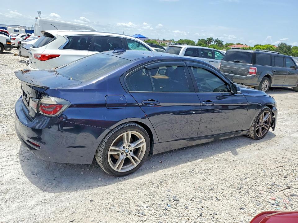 2016 BMW 3er VIN WBA8E5G59GNU19221 COPART salvage auction — FRONT END, Fl - Cert Of Title-Rebuilt (P), sold $1,250 on 2026-08-04 (photo 3)