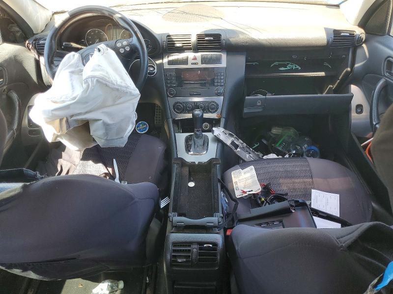 2005 Mercedes-benz C-klasse VIN WDBRF40J05F720942 COPART salvage auction — FRONT END, Ca - Salvage Certificate, sold $50 on 2026-07-31 (photo 8)