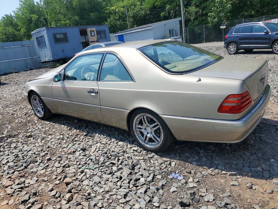 1998 Mercedes-benz Cl-class VIN WDBGA70G0WA391704 COPART salvage auction — FRONT END, NY - MV-907A SALVAGE CERTIFICATE, sold $925 on 2026-07-16 (photo 2)