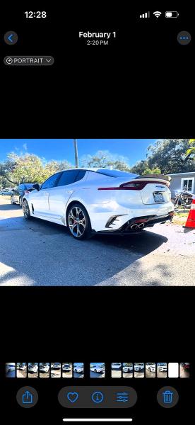 2019 Kia Stinger VIN KNAE35LC2K6052811 COPART salvage auction — NORMAL WEAR, Fl - Certificate Of Destruction (P), sold $950 on 2026-07-18 (photo 3)