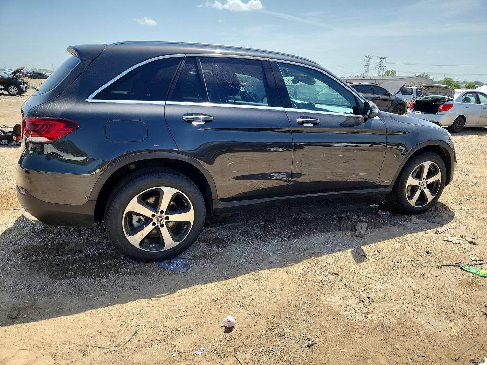 2020 Mercedes-benz Glc VIN WDC0G8EB4LF696457 COPART salvage auction — REAR END, Il - Salvage Certificate, sold $12,700 on 2026-08-18 (photo 3)