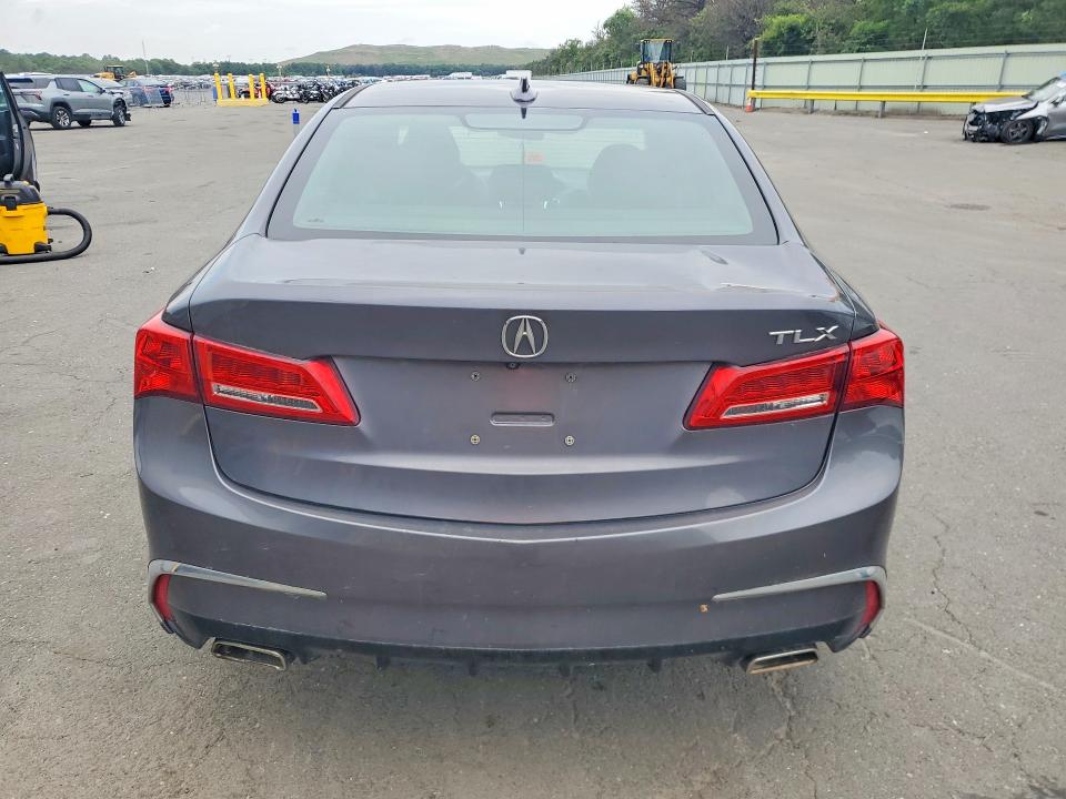 2018 Acura Tlx VIN 19UUB2F37JA005105 COPART salvage auction — FRONT END, WV - CERTIFICATE OF TITLE, sold $70 on 2026-07-28 (photo 6)