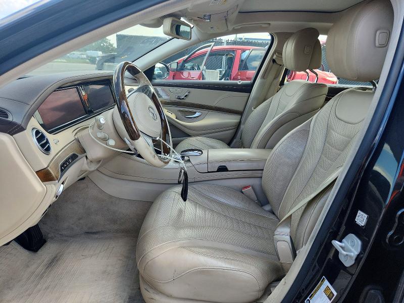 2015 Mercedes-benz S-klasse VIN WDDUG8CB0FA136887 COPART salvage auction — FRONT END, Fl - Certificate Of Title (P), sold $7,700 on 2026-08-10 (photo 7)