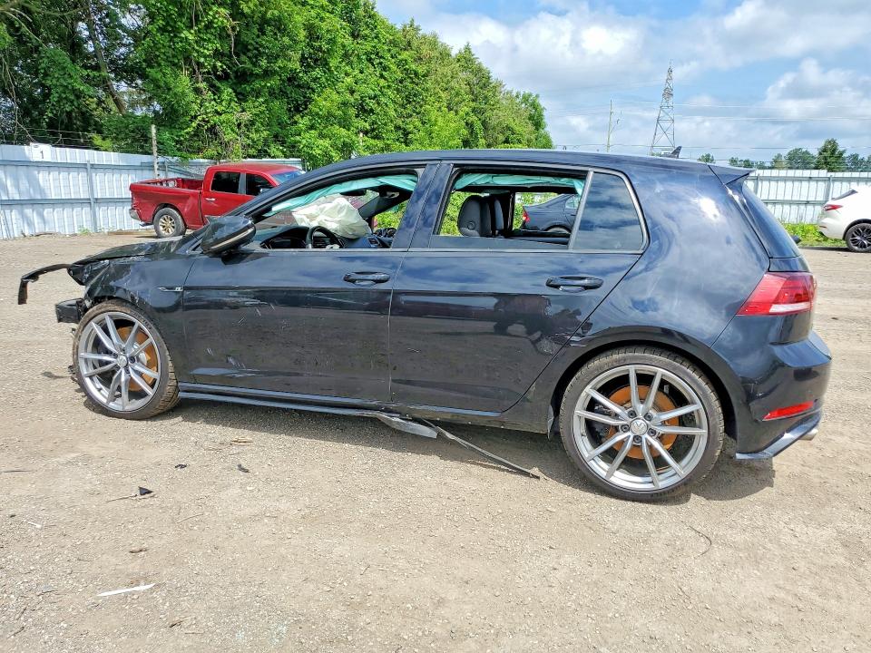 2019 Volkswagen Golf r VIN WVWVA7AU9KW169771 COPART salvage auction — FRONT END, ON - PERMIT SALVAGE, sold $525 on 2026-07-23 (photo 2)