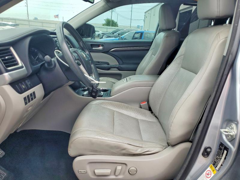 2014 Toyota Highlander VIN 5TDYKRFH6ES029716 COPART salvage auction — REAR END, Fl - Cert Of Title Slvg Rebuildable, sold $5,900 on 2026-07-22 (photo 7)