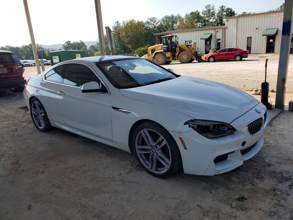 2012 BMW 6er VIN WBALX3C52CDV77530 COPART salvage auction — MECHANICAL, Ga - Certificate Of Title, sold $3,200 on 2026-07-28 (photo 4)