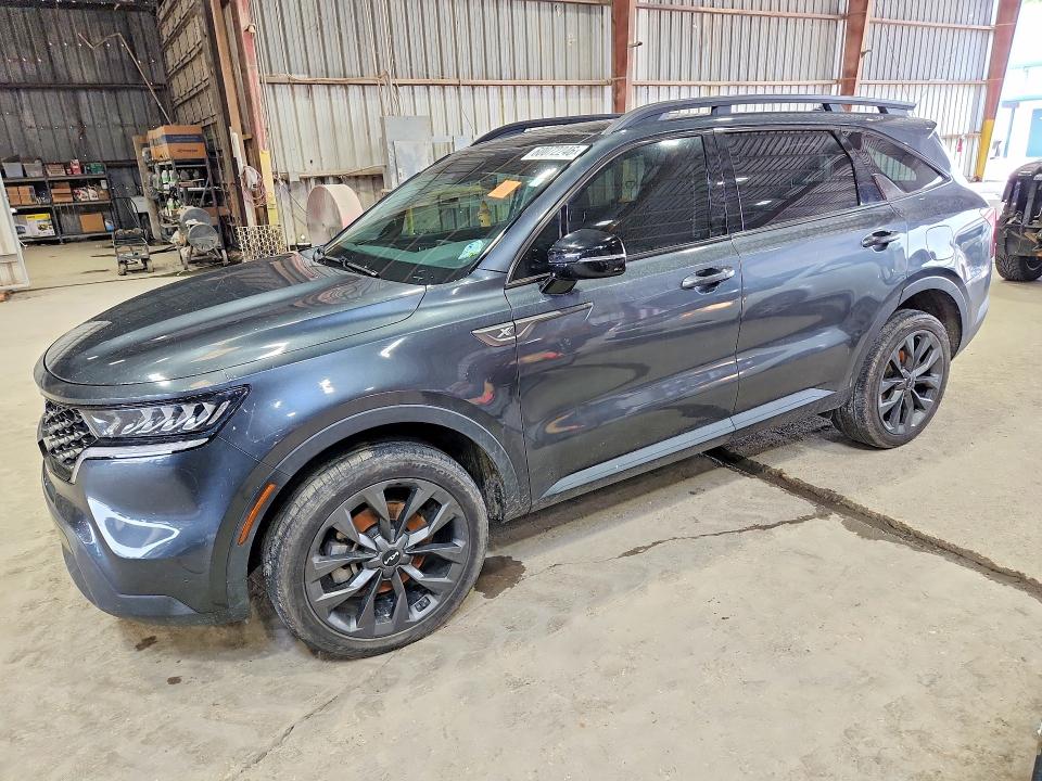 2023 Kia Sorento VIN 5XYRHDLF7PG163854 COPART salvage auction — WATER/FLOOD, LA - CERT OF TITLE-SALVAGE FLOOD, sold $7,400 on 2026-08-21 (photo 1)