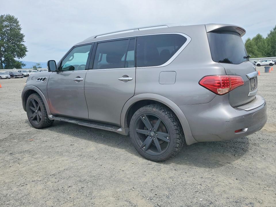 2012 Infiniti Qx56 VIN JN8AZ2NC9C9316459 COPART salvage auction — FRONT END, Wa - Vehicle Cert Of Ownership-Titl, sold $300 on 2026-07-27 (photo 2)
