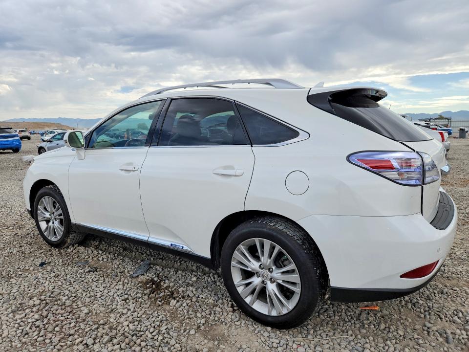 2011 Lexus Rx 450h VIN JTJBC1BA6B2033875 COPART salvage auction — MINOR DENT/SCRATCHES, UT - CERTIFICATE OF TITLE, sold $850 on 2026-07-10 (photo 2)