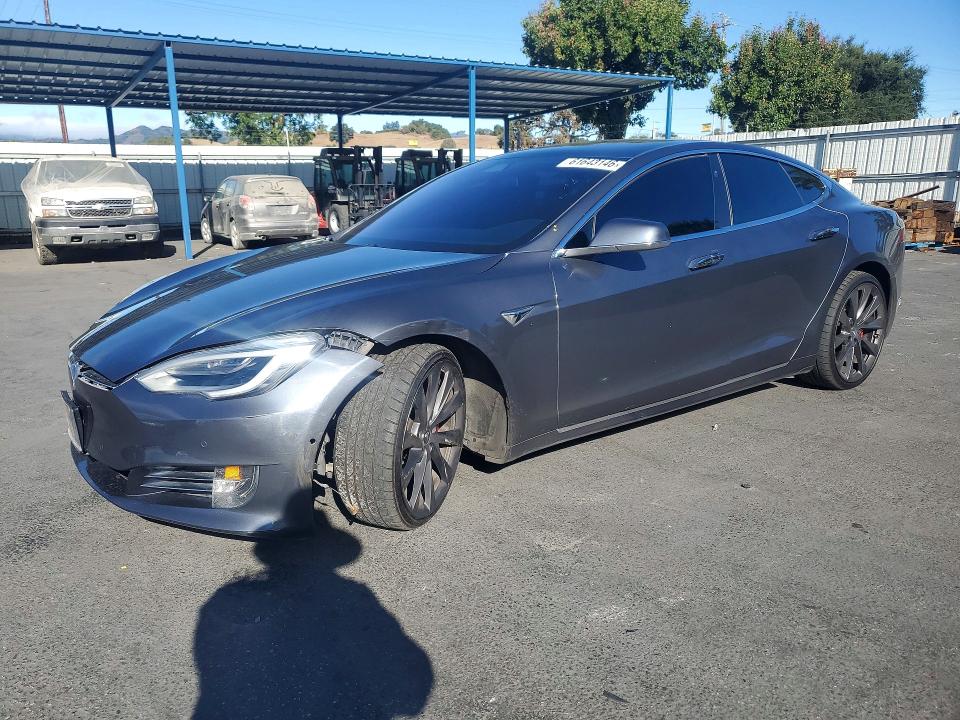 2019 Tesla Model s VIN 5YJSA1E47KF300310 — COPART salvage auction photo