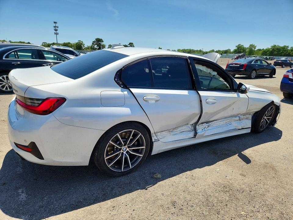 2022 BMW 3er VIN 3MW5R7J02N8C53222 COPART salvage auction — SIDE, NY - MV-907A SALVAGE CERTIFICATE, sold $10,000 on 2026-07-27 (photo 3)