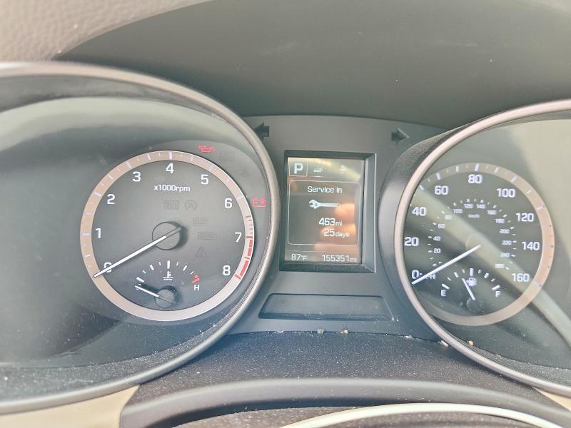 2017 Hyundai Santa fe VIN 5XYZU3LB4HG425995 COPART salvage auction — MECHANICAL, Sc - Certificate Of Title, sold $3,250 on 2026-07-25 (photo 9)