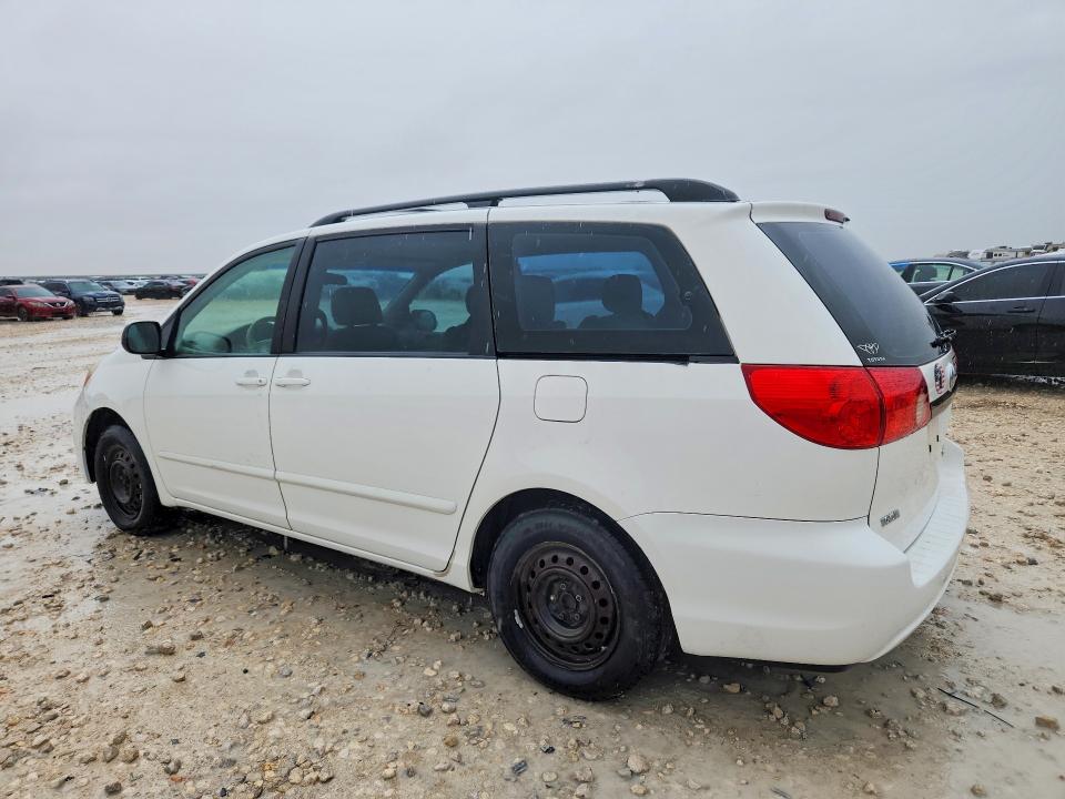 2008 Toyota Sienna VIN 5TDZK23C88S214651 COPART salvage auction — NORMAL WEAR, Tx - Certificate Of Title, sold $1,550 on 2026-07-25 (photo 2)