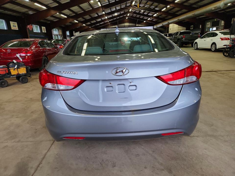 2013 Hyundai Elantra VIN KMHDH4AE4DU979222 COPART salvage auction — MINOR DENT/SCRATCHES, Ny - Certificate Of Title (P), sold $1,150 on 2026-07-30 (photo 6)