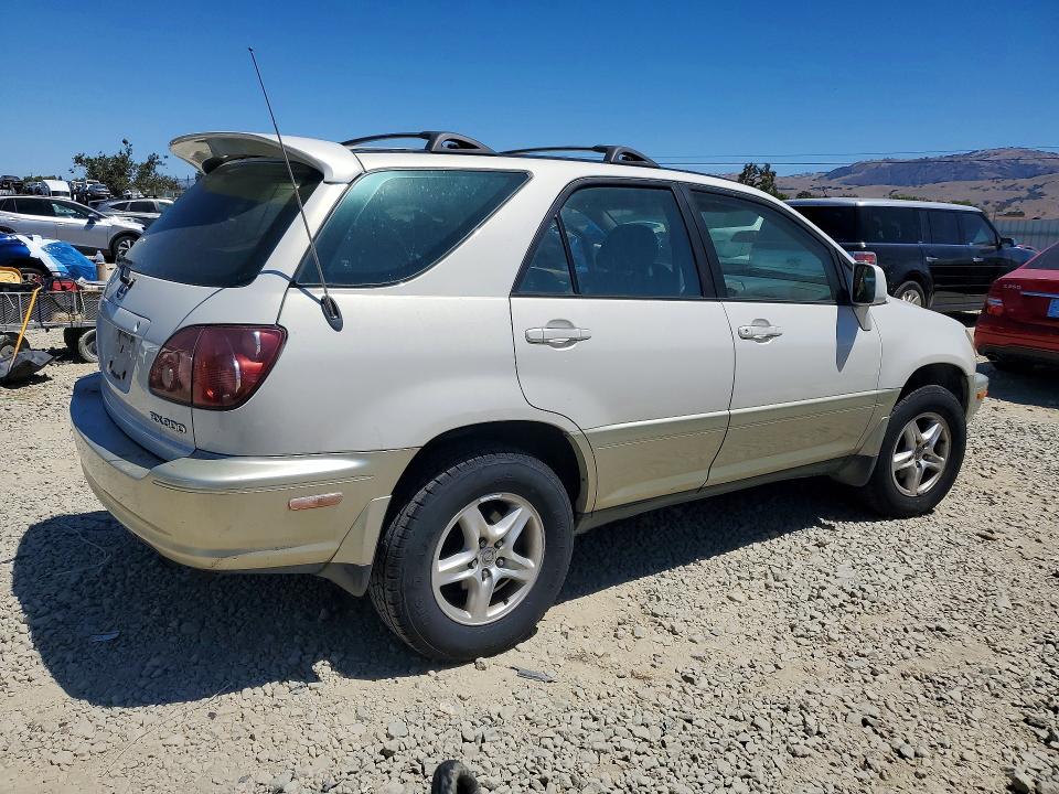 2000 Lexus Rx 300 VIN JT6HF10U9Y0097597 COPART salvage auction — MINOR DENT/SCRATCHES, CA - DIS/DLR/EXP APP FOR DUP CLEAN, sold $525 on 2026-07-21 (photo 3)