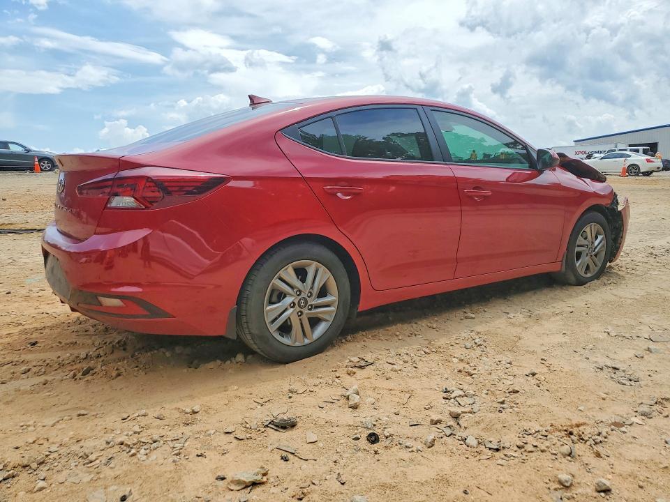 2020 Hyundai Elantra VIN KMHD84LF5LU056140 COPART salvage auction — FRONT END, Ga - Cert Of Title-Salvage, sold $1,850 on 2026-07-24 (photo 3)