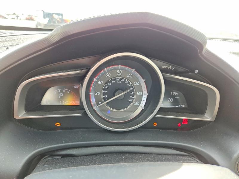 2014 Mazda 3 VIN JM1BM1V7XE1129423 COPART salvage auction — FRONT END, AZ - CERT OF TITLE - SALVAGE, sold $275 on 2026-07-24 (photo 9)
