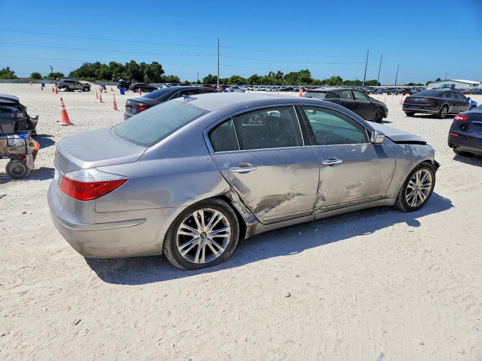 2010 Hyundai Genesis VIN KMHGC4DE7AU094094 COPART salvage auction — FRONT END, PA - CERTIFICATE OF SALVAGE, sold $70 on 2026-07-30 (photo 3)