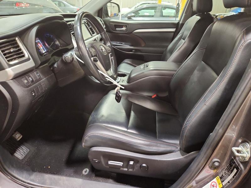 2019 Toyota Highlander VIN 5TDJZRFH6KS580236 COPART salvage auction — REAR END, PA - CERTIFICATE OF SALVAGE, sold $8,300 on 2026-07-28 (photo 7)