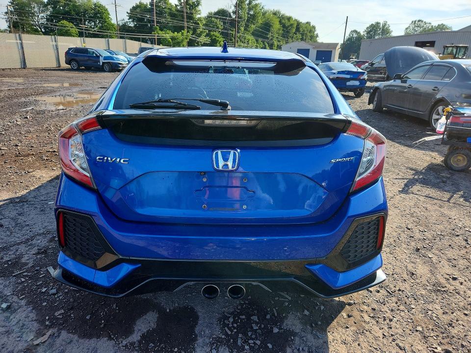 2017 Honda Civic VIN SHHFK7H47HU426171 COPART salvage auction — SIDE, Pa - Certificate Of Salvage, sold $5,975 on 2026-07-29 (photo 6)