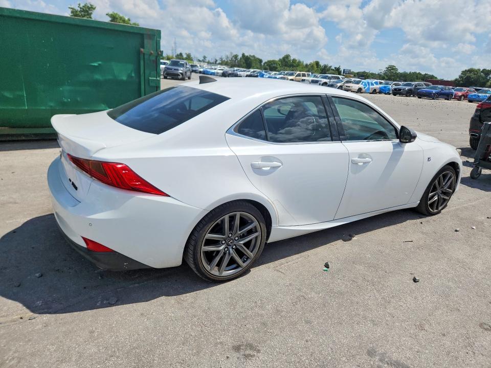 2018 Lexus Is 350 VIN JTHCZ1D21J5015257 COPART salvage auction — MINOR DENT/SCRATCHES, Va - Cert Of Title - Salvage, sold $6,700 on 2026-07-30 (photo 3)