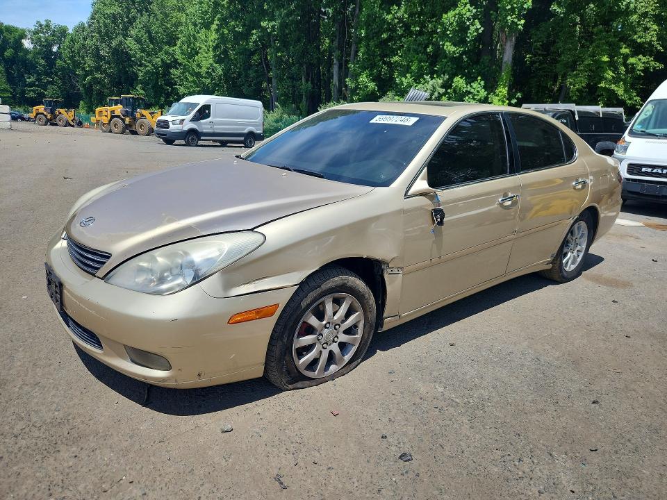 2003 Lexus Es 300 VIN JTHBF30G230144559 COPART salvage auction — FRONT END, CT - CERT OF TITLE-SALVAGE, sold $450 on 2026-07-23 (photo 1)