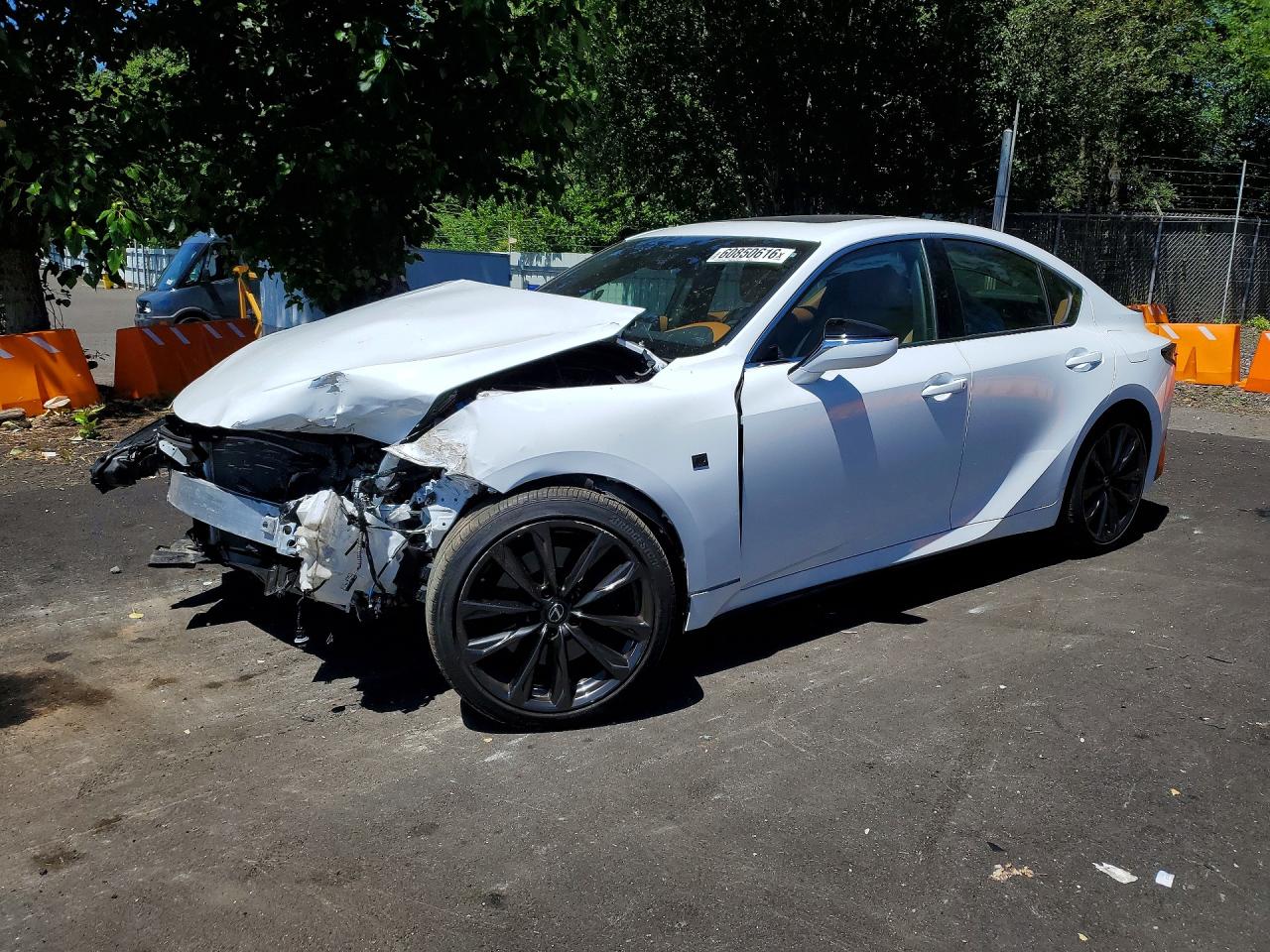 2025 Lexus IS VIN JTHB81F20S5054712 — COPART salvage auction photo