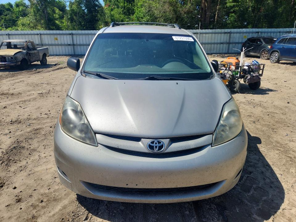 2008 Toyota Sienna VIN 5TDZK23C28S120135 COPART salvage auction — ROOF, FL - CERTIFICATE OF TITLE, sold $950 on 2026-07-24 (photo 5)