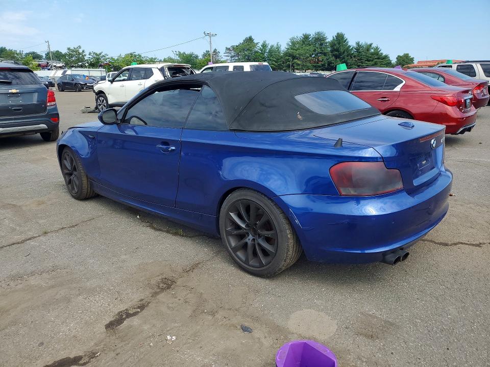2012 BMW 1 series VIN WBAUN1C58CVH84113 COPART salvage auction — FRONT END, Ct - Cert Of Title-Salvage, sold $500 on 2026-07-24 (photo 2)